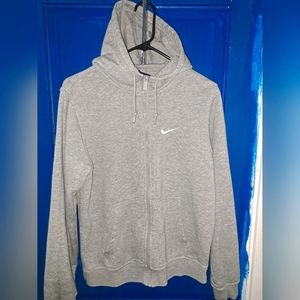 High Neck Nike Zip Hoodie